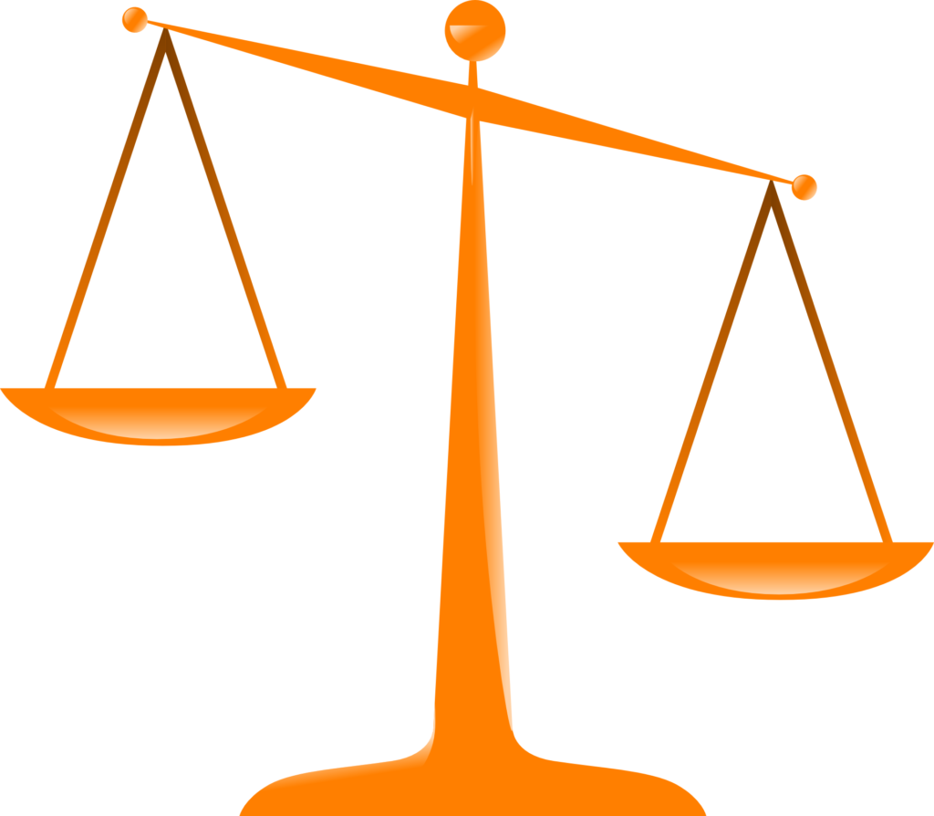 Image shows differences in a scale